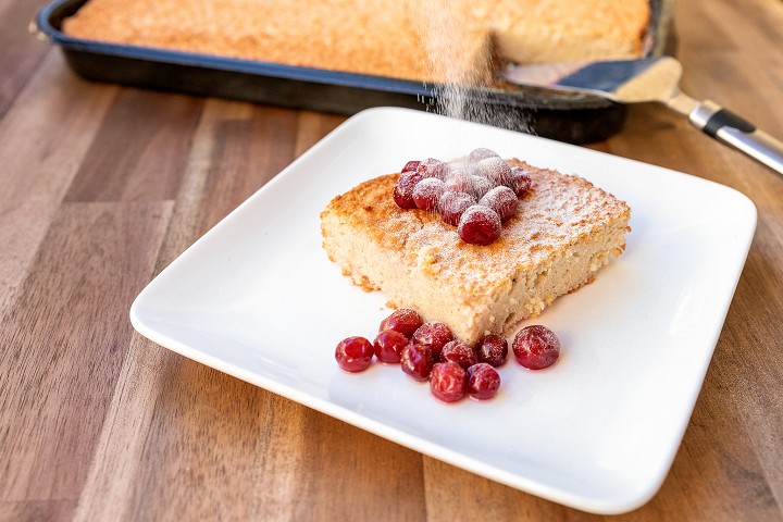 Baked Couscous pudding