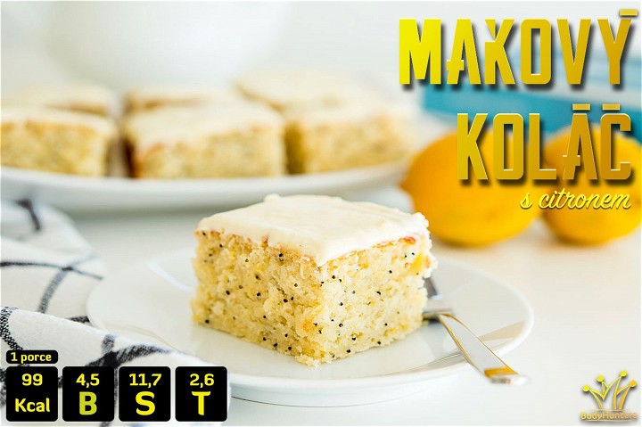Makový koláč s citronem