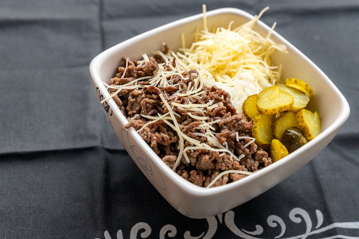 Cheeseburger bowl