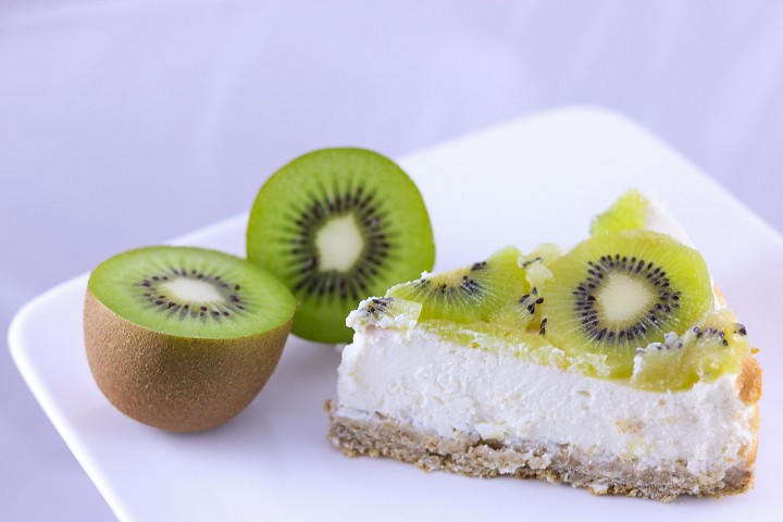 Kiwi cheesecake