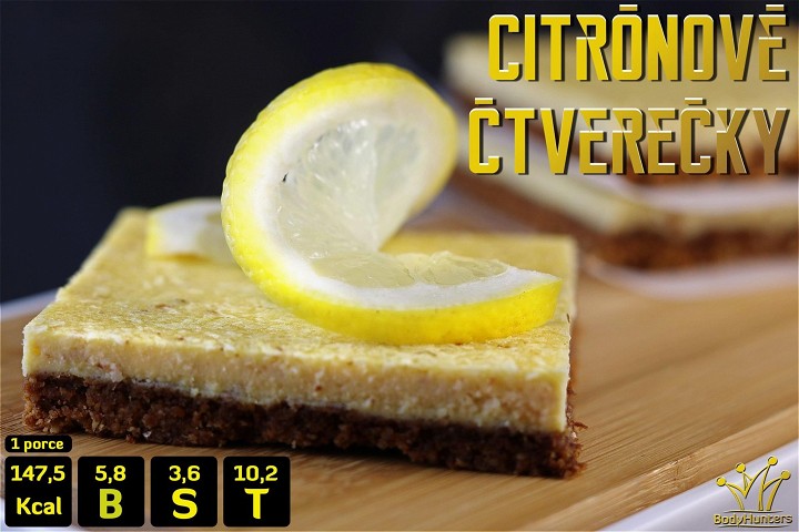 Citrónové čtverečky