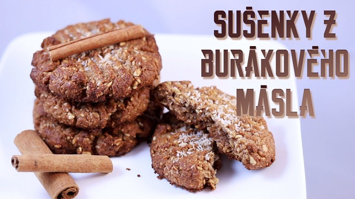 Sušenky z burákového másla