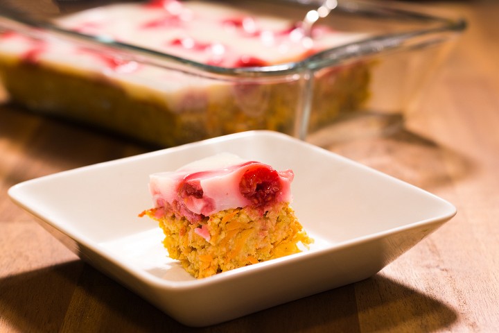 Carrot pudding cake