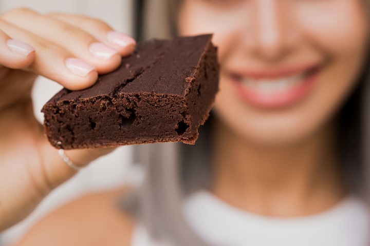 Fazolové brownies bez mouky